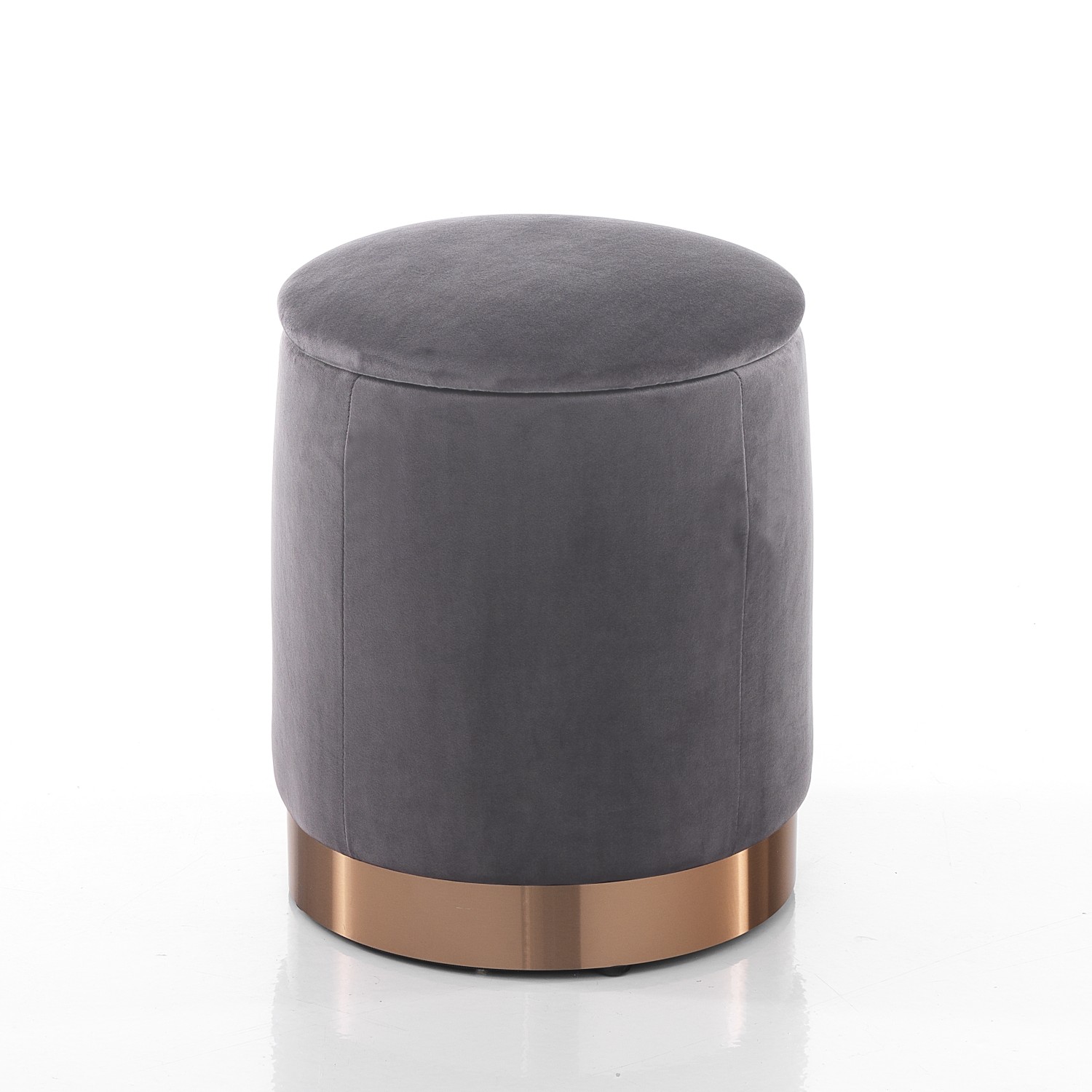 Tomasucci Pouf imbottito contenitore DIDO GREY