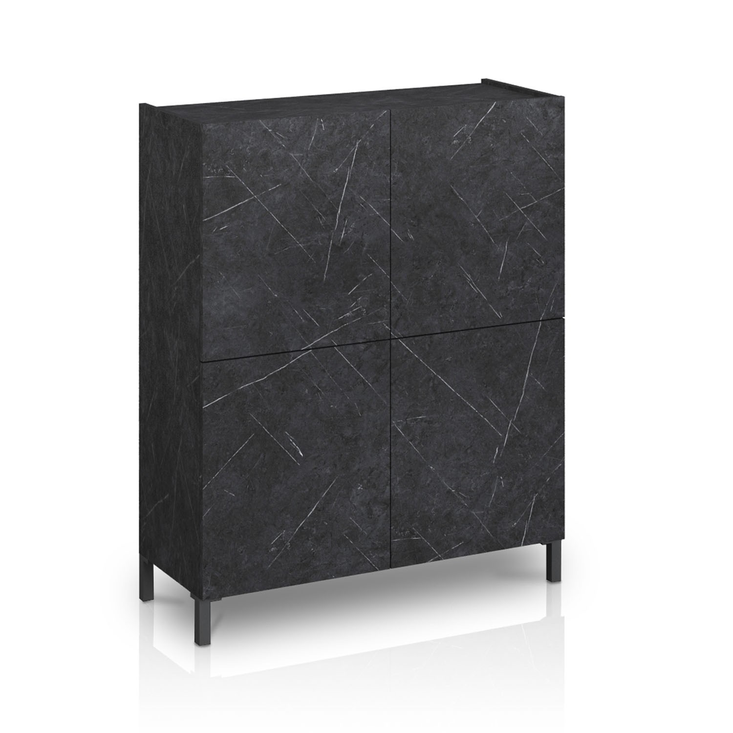 Tomasucci mobile alto EDDY BLACK MARBLE