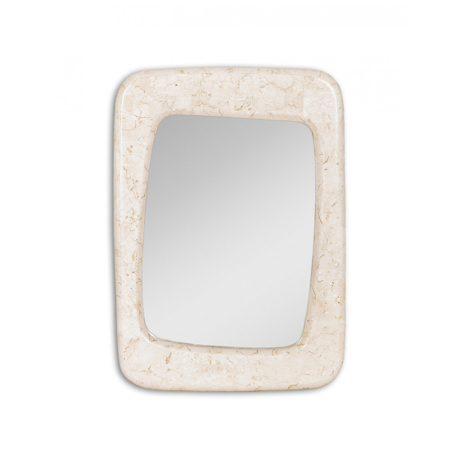 specchio da parete (90 x 65 cm) stones smooth