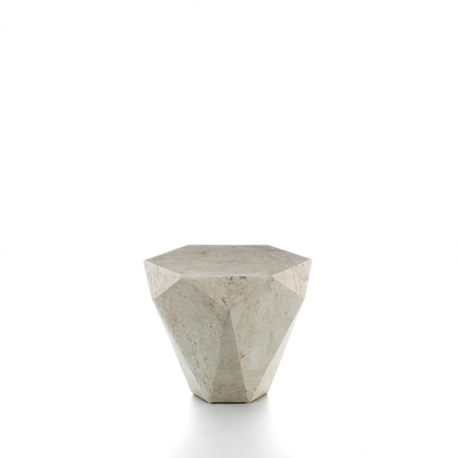 tavolino / end table (60 x 60 x 50h) stones diamond small