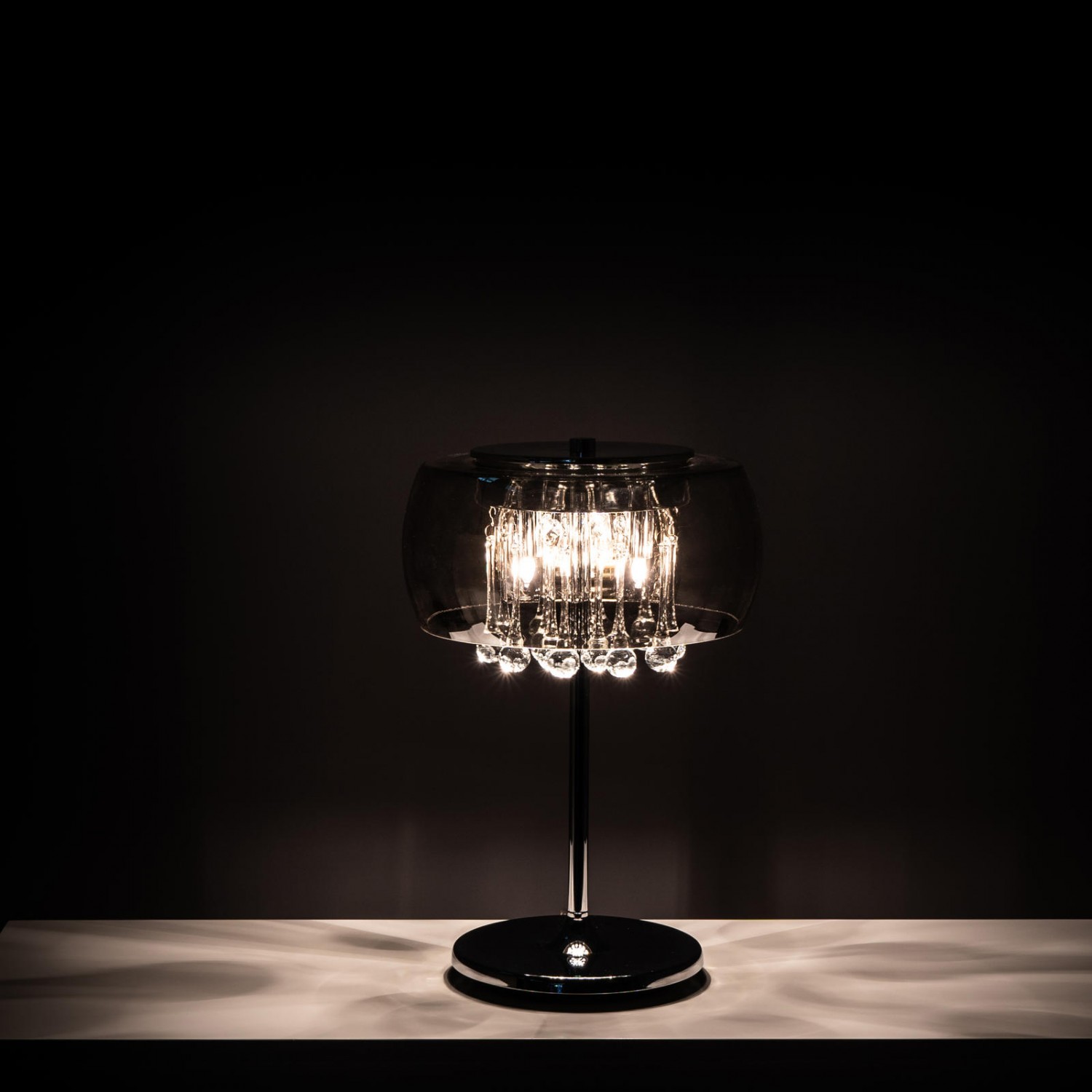 design twist lampada da tavolo mirror