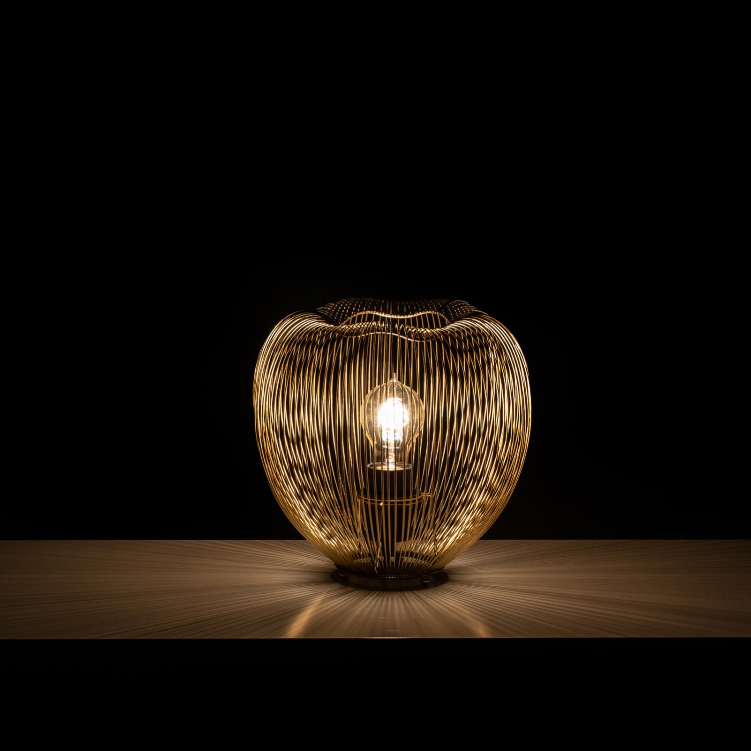lampada da tavolo design twist jaula