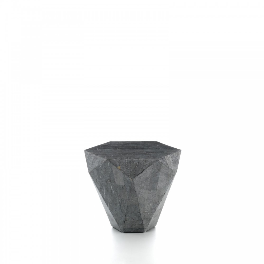 tavolino / end table (60 x 60 cm) stones diamond small